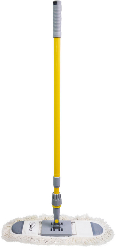 Швабра APEX бавовняна з фарбованою ручкою 40 см (A10825)